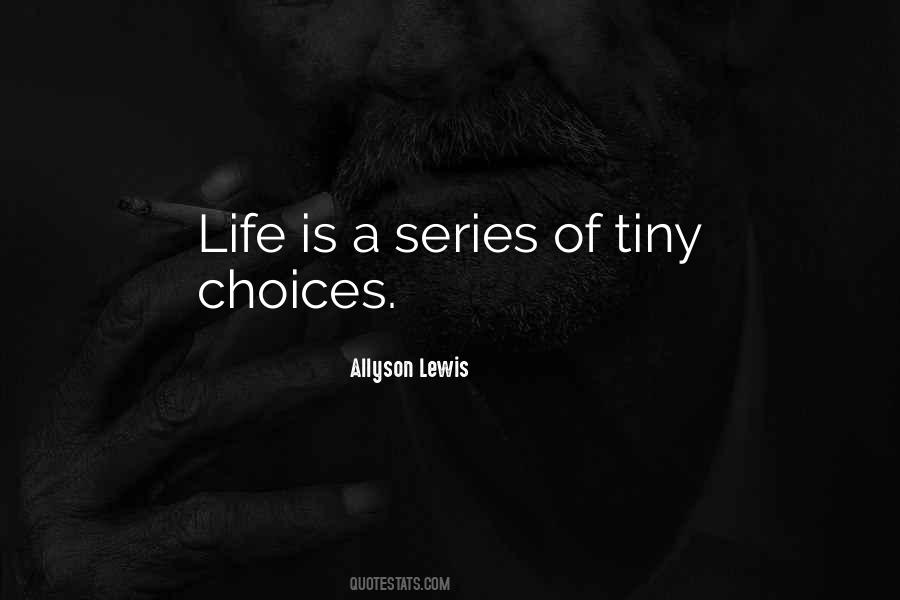 Allyson Lewis Quotes #1378967