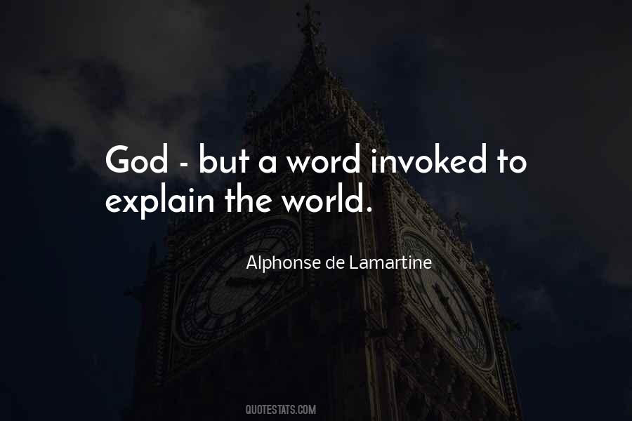 Alphonse De Lamartine Quotes #17368