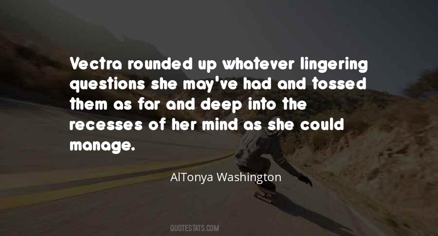 AlTonya Washington Quotes #1019487