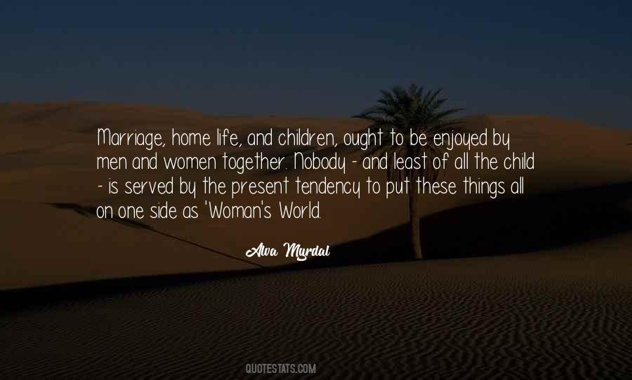 Alva Myrdal Quotes #1411500