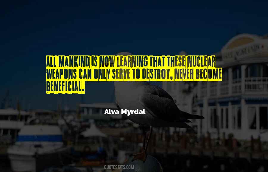 Alva Myrdal Quotes #536683