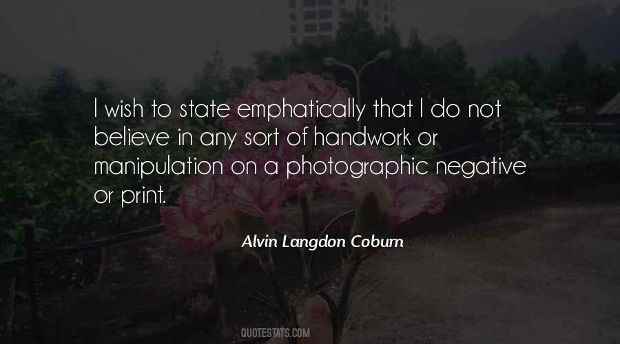 Alvin Langdon Coburn Quotes #1519765