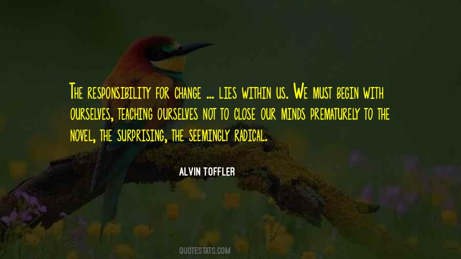 Alvin Toffler Quotes #1289268
