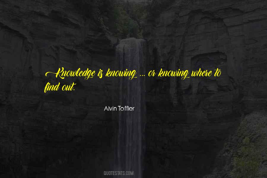 Alvin Toffler Quotes #1503030