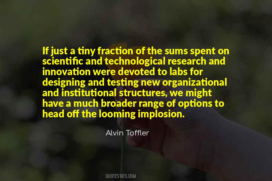 Alvin Toffler Quotes #690040