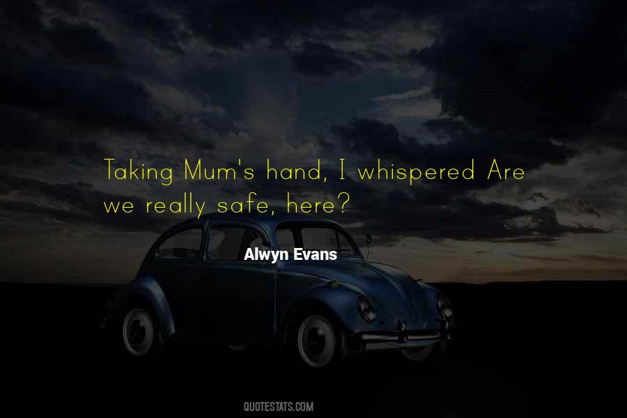 Alwyn Evans Quotes #68879