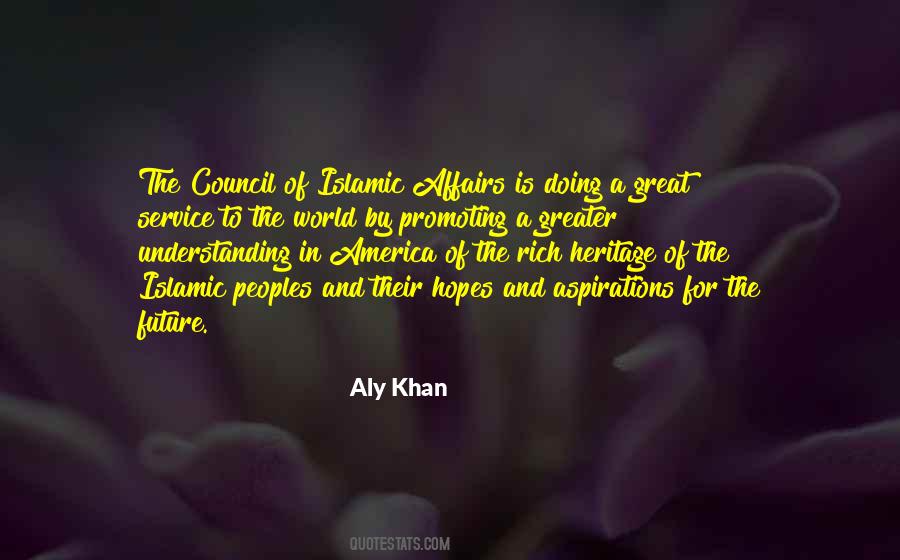 Aly Khan Quotes #759001