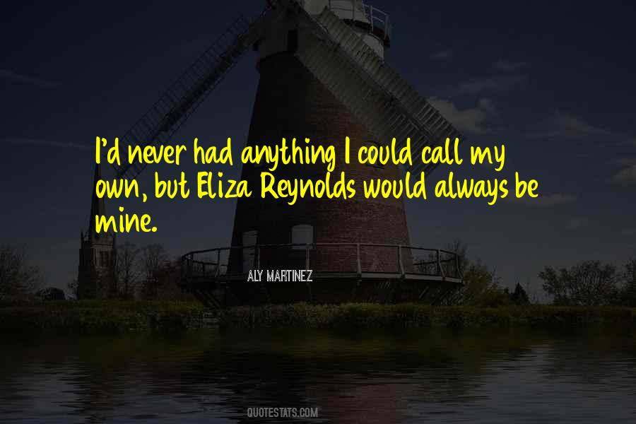 Aly Martinez Quotes #1470302