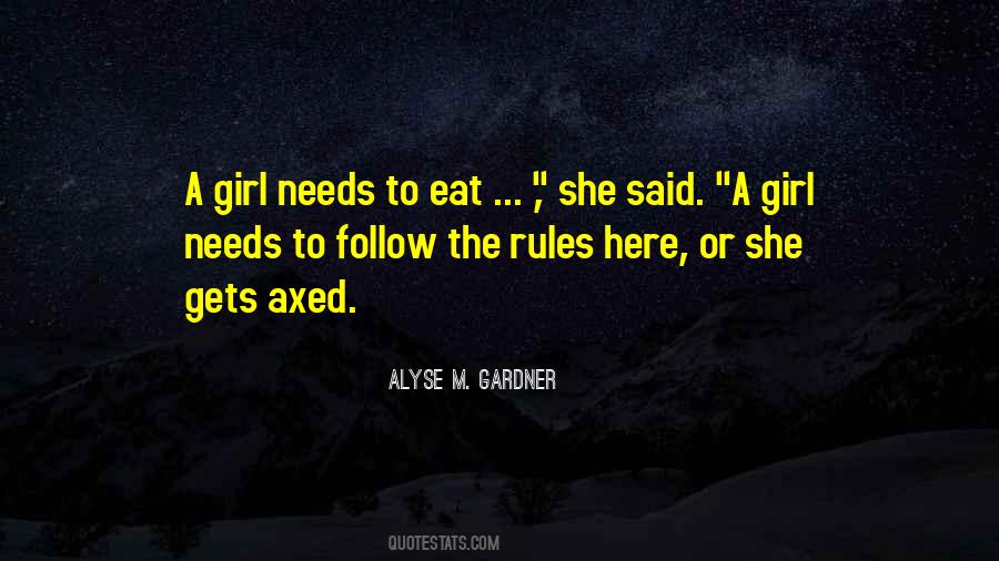 Alyse M. Gardner Quotes #1383079