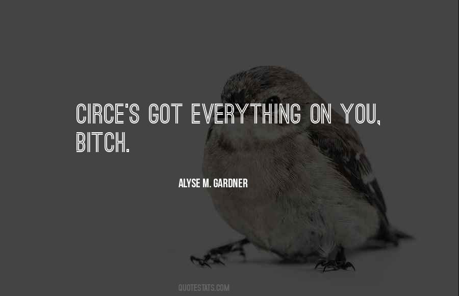 Alyse M. Gardner Quotes #1491270