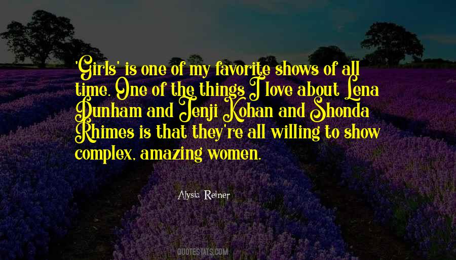 Alysia Reiner Quotes #31156