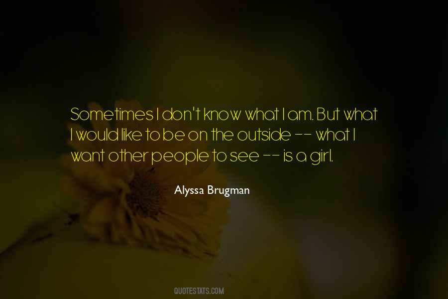 Alyssa Brugman Quotes #1471845