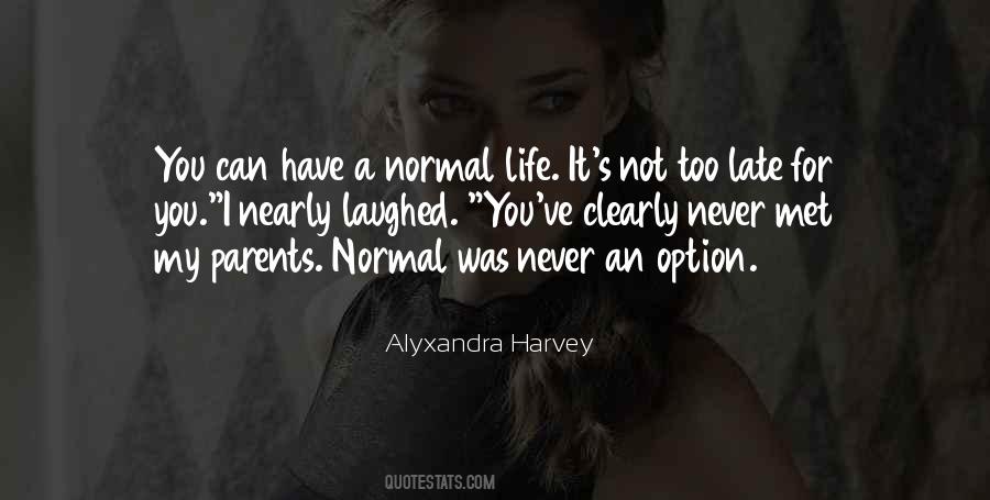 Alyxandra Harvey Quotes #1086894