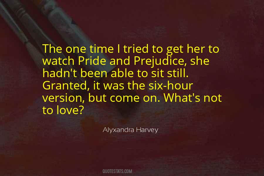 Alyxandra Harvey Quotes #1513523
