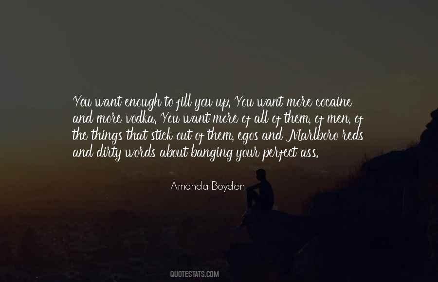 Amanda Boyden Quotes #92406