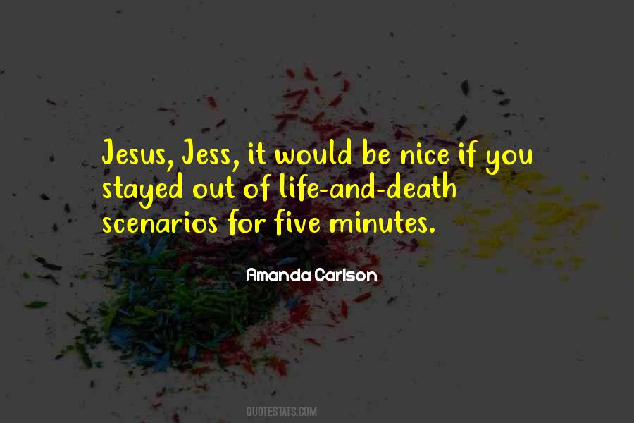 Amanda Carlson Quotes #1748543