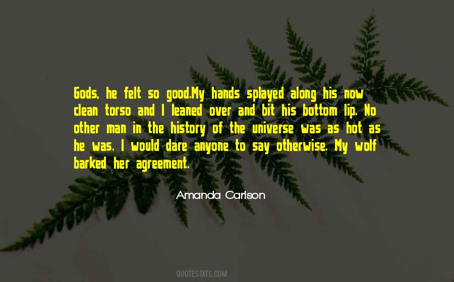Amanda Carlson Quotes #724055