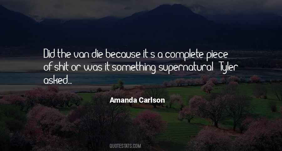 Amanda Carlson Quotes #814172