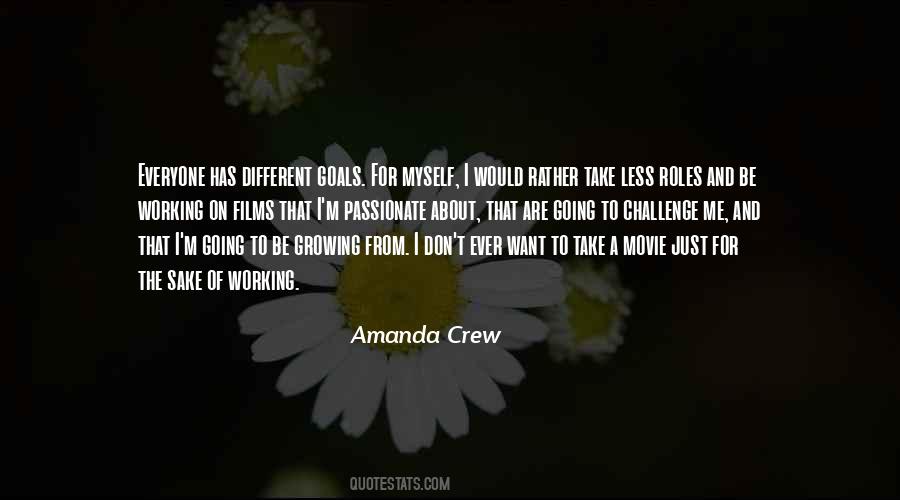 Amanda Crew Quotes #1767369