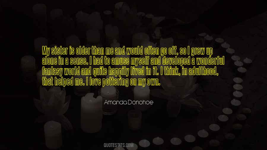 Amanda Donohoe Quotes #1853003