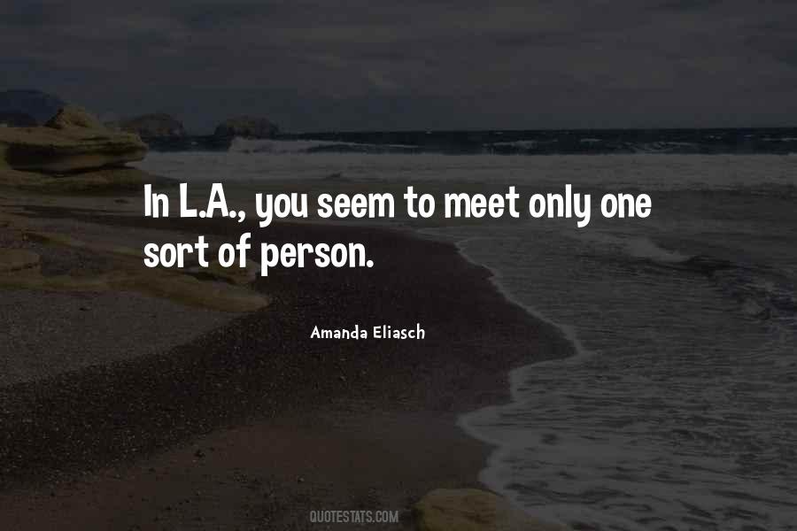 Amanda Eliasch Quotes #813091