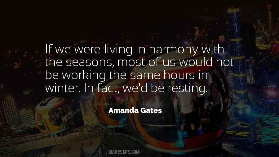 Amanda Gates Quotes #1786546