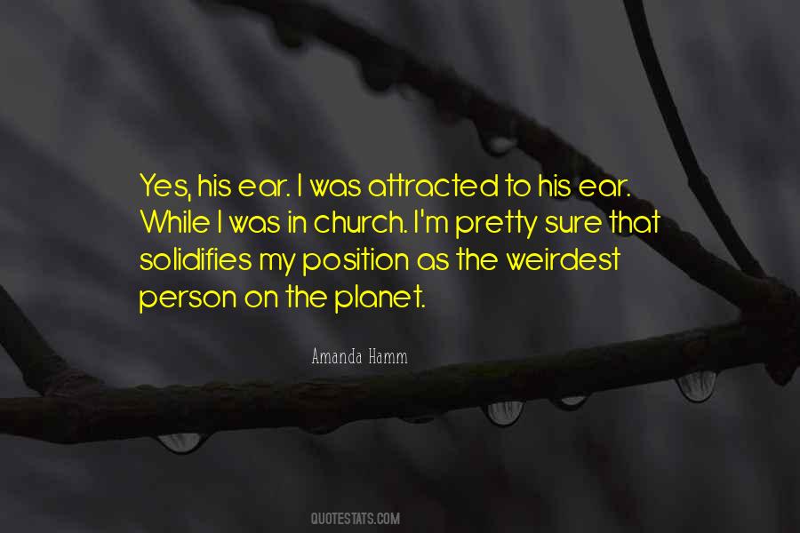 Amanda Hamm Quotes #263524