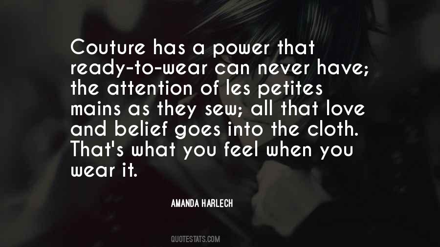 Amanda Harlech Quotes #1680050