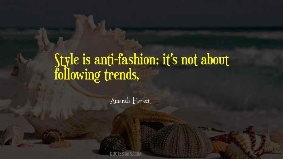 Amanda Harlech Quotes #3463