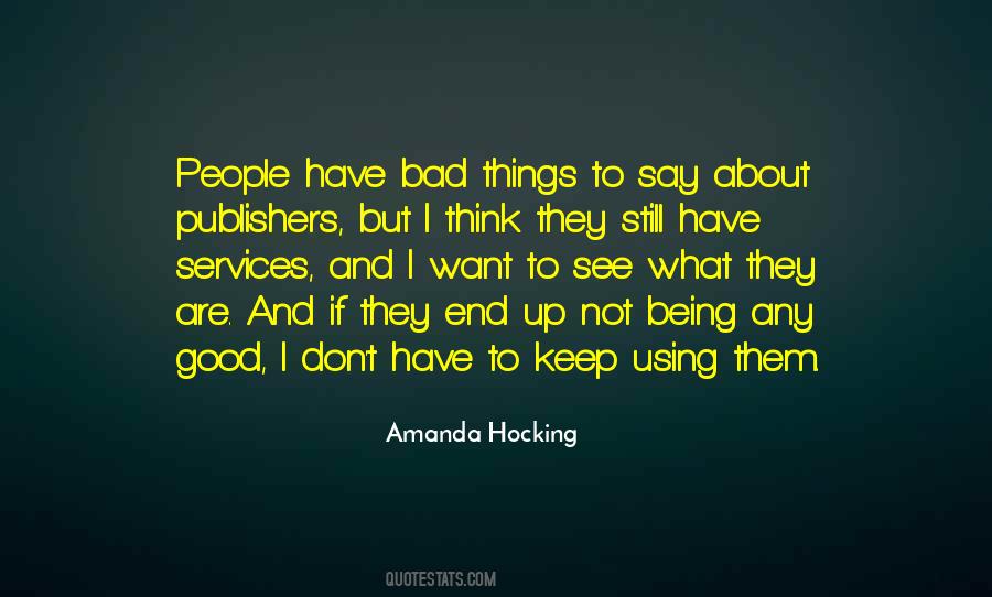 Amanda Hocking Quotes #1317814