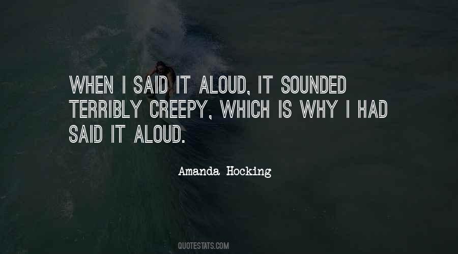 Amanda Hocking Quotes #1445001