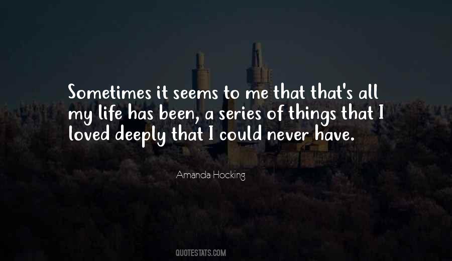 Amanda Hocking Quotes #660449