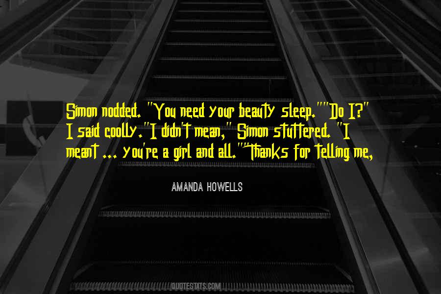 Amanda Howells Quotes #1011390