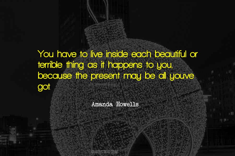 Amanda Howells Quotes #1270492