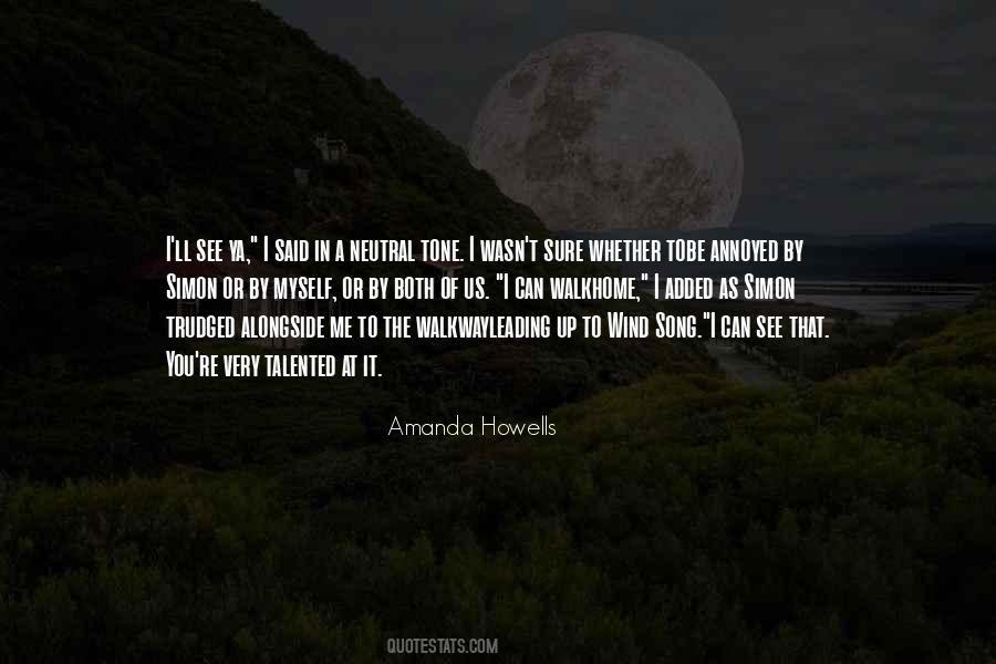 Amanda Howells Quotes #407707