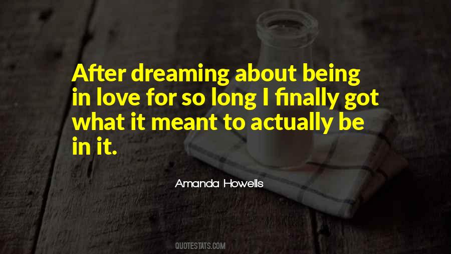 Amanda Howells Quotes #71674