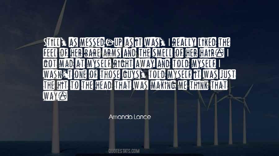 Amanda Lance Quotes #1176514