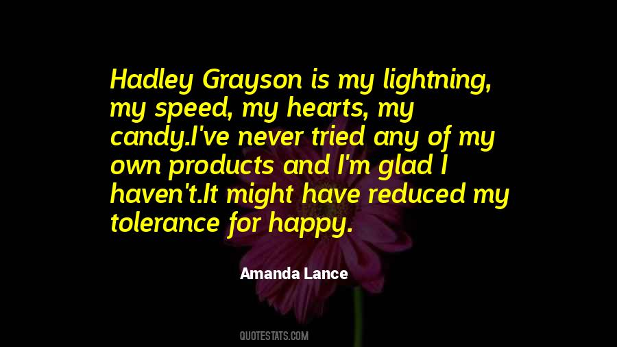 Amanda Lance Quotes #566513