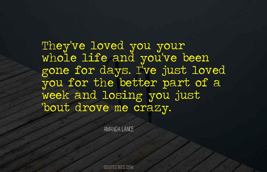 Amanda Lance Quotes #61167