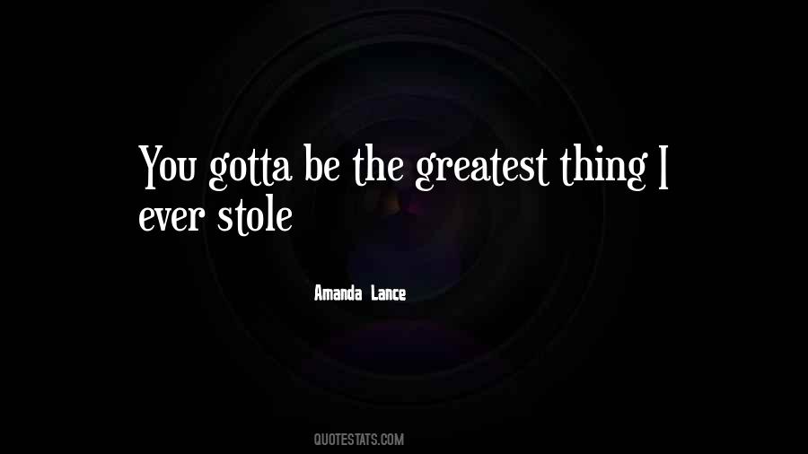 Amanda Lance Quotes #839120