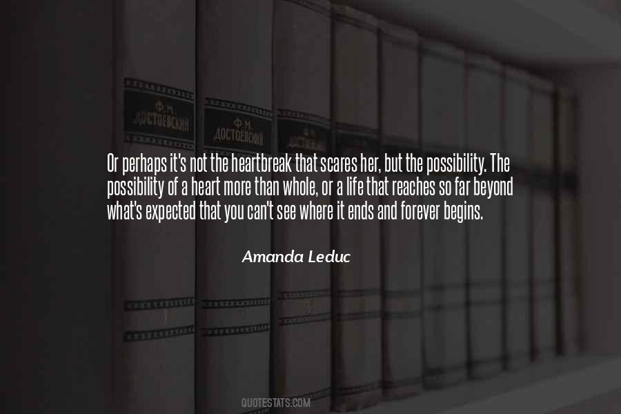 Amanda Leduc Quotes #1167733