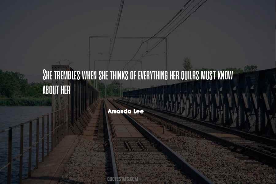Amanda Lee Quotes #1318368
