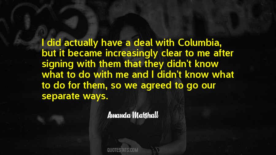 Amanda Marshall Quotes #1164413