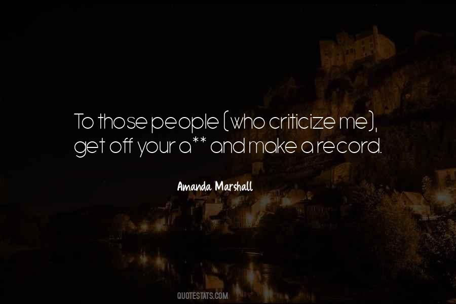 Amanda Marshall Quotes #396314