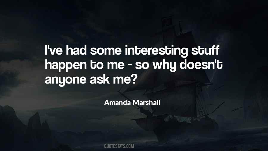 Amanda Marshall Quotes #601754