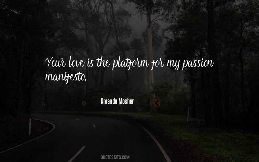 Amanda Mosher Quotes #233021