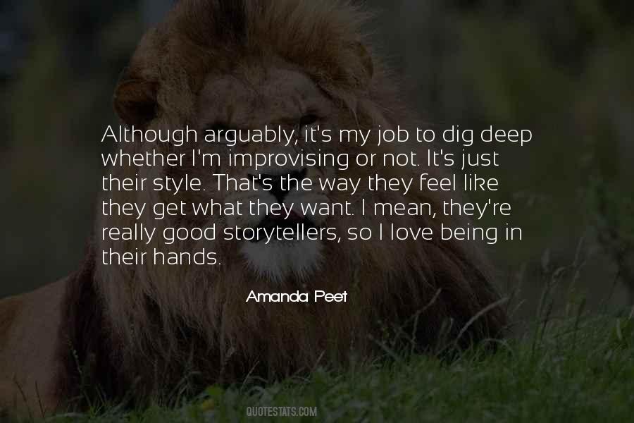 Amanda Peet Quotes #300626