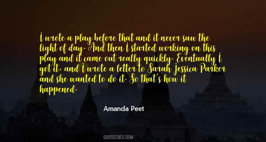 Amanda Peet Quotes #319573