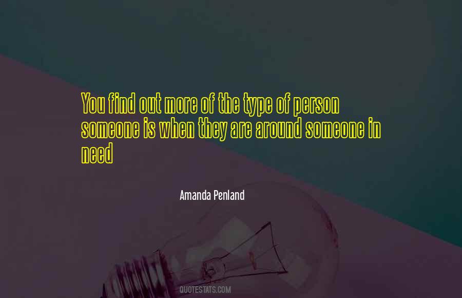 Amanda Penland Quotes #1028964