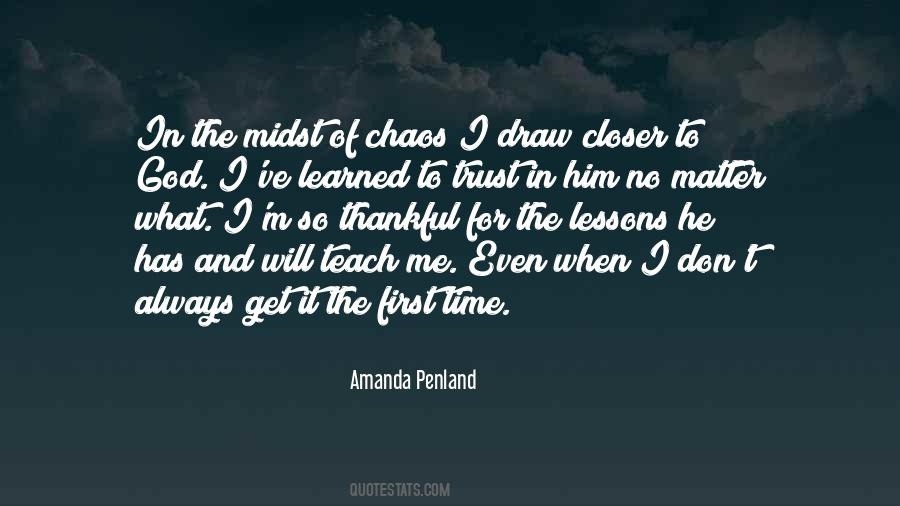 Amanda Penland Quotes #1699409